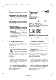 Notice TFA 40.1007 équipements de mesure