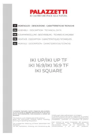 Notice Palazzetti IKI 16:9 12 AIR Poêle