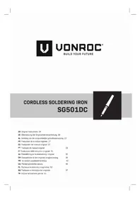 Notice Vonroc SG501DC Machine de soudure