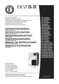 Notice Hoshizaki FM-170AKE-SB Machine à glaçons