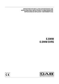 Notice DAB ESWIM Pompe