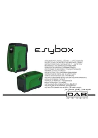 Notice DAB ESYBOX DIVER Pompe