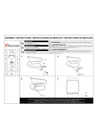Notice X Rocker G-FORCE XL Chaise