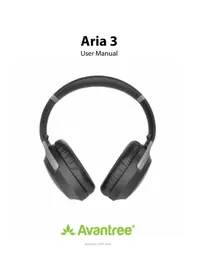 Notice Avantree ARIA 3 Ecouteur
