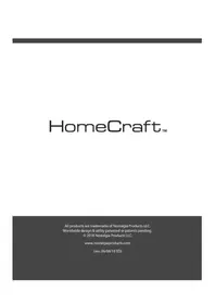 Notice HomeCraft BS15BS Chauffe-Plats