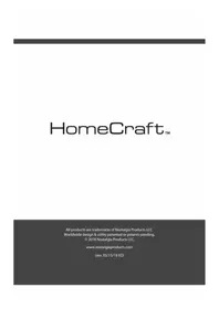 Notice HomeCraft BS15SS Chauffe-Plats