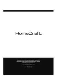 Notice HomeCraft HCWKT1SS Bouilloire