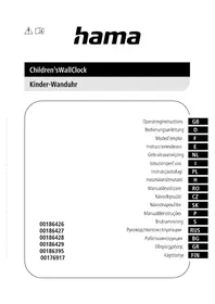 Notice HAMA EASY LEARNING 00176917 Horloge