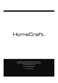 Notice HomeCraft HCSB75BK Cuisinière