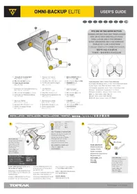 Notice Topeak OMNI-BACKUP ELITE Lampe vélo