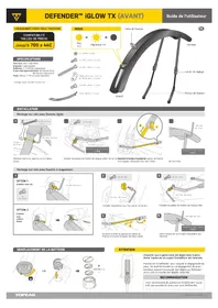 Notice Topeak DEFENDER IGLOW TX Non catégorisé
