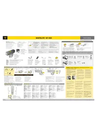 Notice Topeak WHITELITE HP 500 Lampe