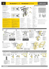 Notice Topeak TRI-BACKUP ELITE 90 Accessoire de vélo
