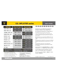 Notice Topeak AIRBOOSTER G2 Pompe