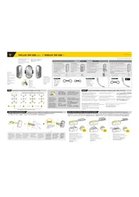 Notice Topeak SIDELUX 100 USB Lampe
