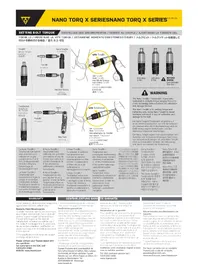 Notice Topeak NANO TORQBAR X Non catégorisé