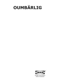 Notice IKEA OUMBÄRLIG 504.510.52 Casserole