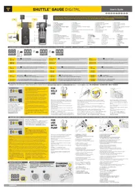 Notice Topeak SHUTTLE GAUGE DIGITAL Accessoire de vélo
