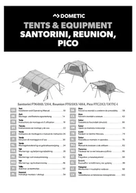 Notice DOMETIC REUNION FTG 5X5 REDUX Tente