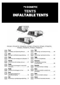 Notice DOMETIC BORACAY FTC 301 AIR Tente