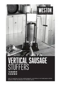 Notice Weston 86-0701-W Autres appareil de cuisine