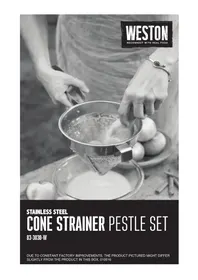 Notice Weston 83-3030-W Non catégorisé