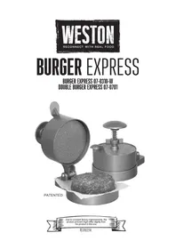 Notice Weston 07-0701 Hachoir