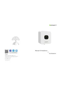 Notice Growatt MIC 750-3300TL-X Non catégorisé