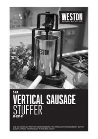 Notice Weston 86-0501-W Autres appareil de cuisine