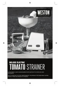 Notice Weston 82-0250-W Extracteur de jus