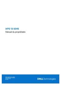 Notice DELL XPS 13 9345 Ordinateur portable