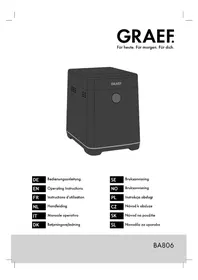 Notice GRAEF BA806 Machine à pain
