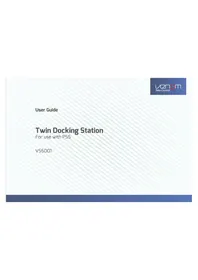 Notice VENOM VS5001 Chargeur de piles