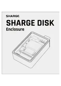 Notice Sharge DISK Disque dur externe