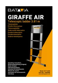 Notice Batavia GIRAFFE AIR BT-TL035 échelle