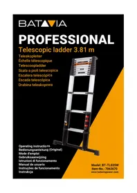 Notice Batavia BT-TL035W échelle
