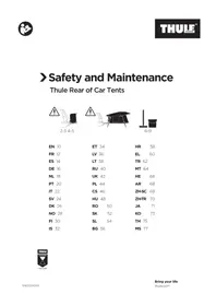 Notice THULE OUTSET Tente