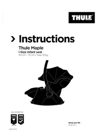 Notice THULE MAPLE Siège de voiture