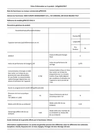 Notice PRIVILEG P0B ECO D541 X Lave-vaisselle