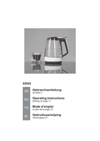 Notice Gourmetmaxx 02955 Bouilloire