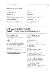 Notice Gourmetmaxx 03000 Friteuse