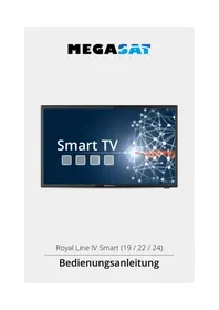 Notice MEGASAT ROYAL LINE IV 24 SMART Téléviseur