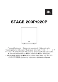 Notice JBL STAGE 220P Caisson de basses