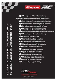 Notice CARRERA RC X1 Drone