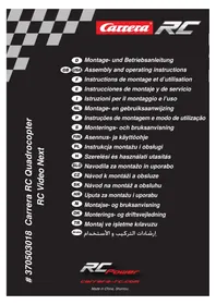 Notice CARRERA RC VIDEO NEXT Drone