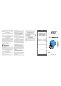 Notice Aquael MOONLIGHT LED Éclairage