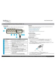 Notice StarTech.com SSTDC4D-LAPTOP-LOCK Serrure