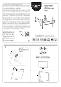 Notice Ridem RDM S21 Support mural