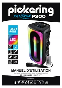 Notice PICKERING PANTHER P300 Haut-parleur