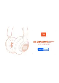 Notice JBL QUANTUM 360 WIRELESS Casque